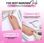 A comprehensive 20-piece Fandamei nail care kit in pink, featuring various buffers, files, and cuticle tools.