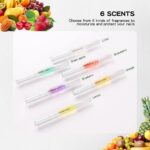 Set of 6 SAVILAND cuticle oil pens in various colors, featuring soft brush applicators, against a clean background.